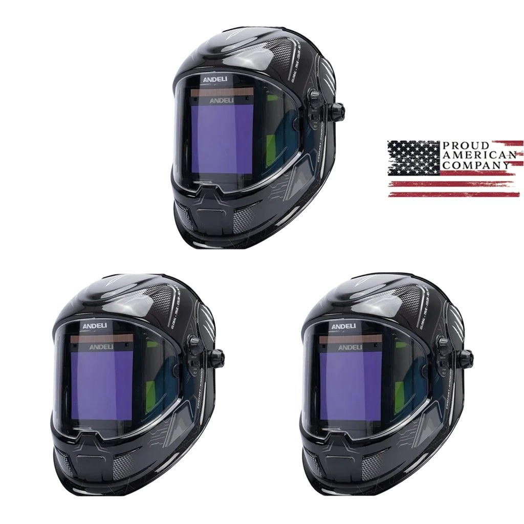 3X welding helmet - ANDELI - Visionner