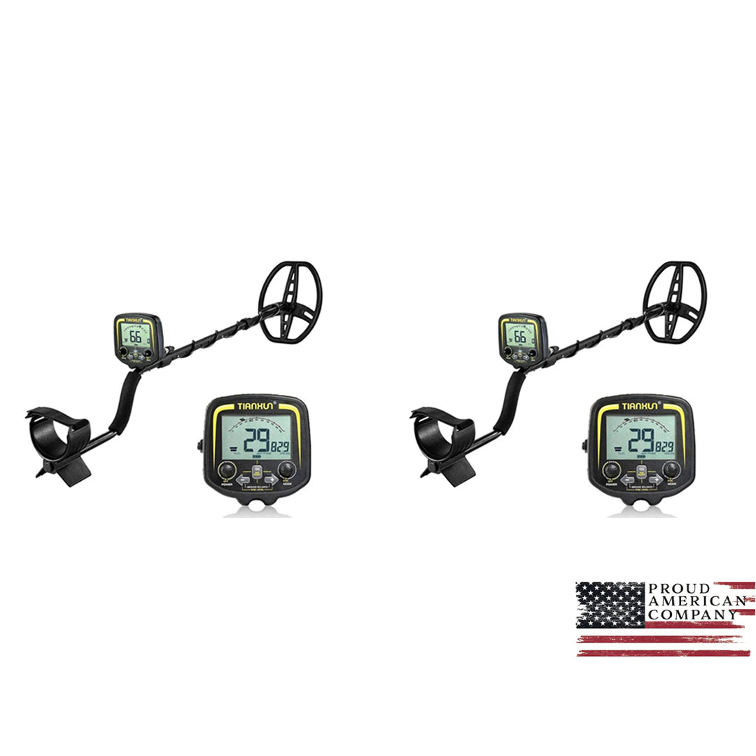 2X metal detector