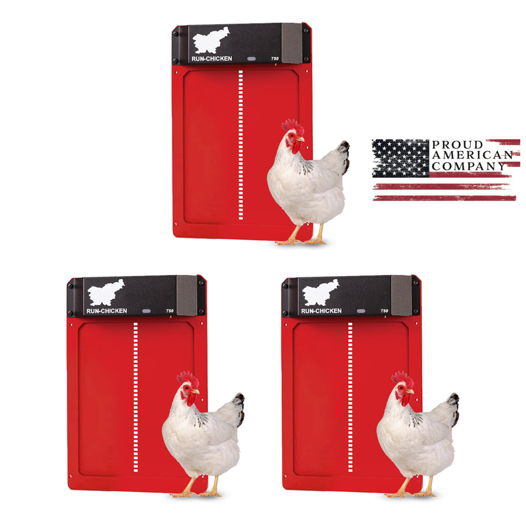 3X automatic chicken door