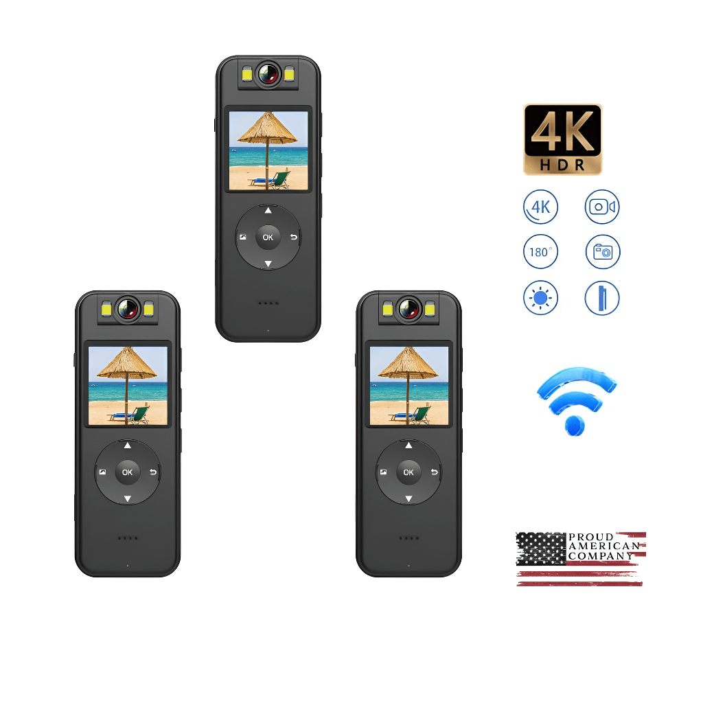 3x Ultra high definition 4K camera - Visionner