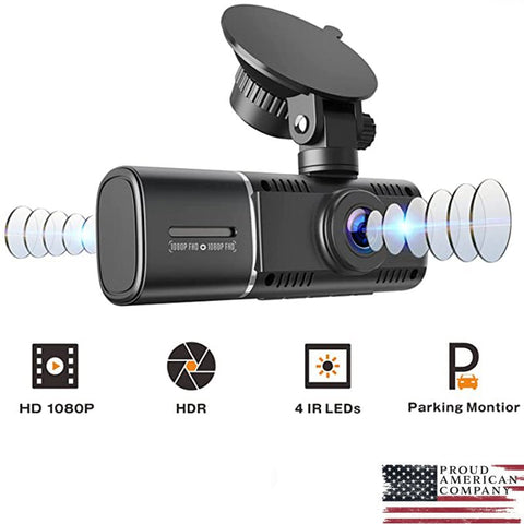 1xDashboard Camera with IR Night Vision - Visionner