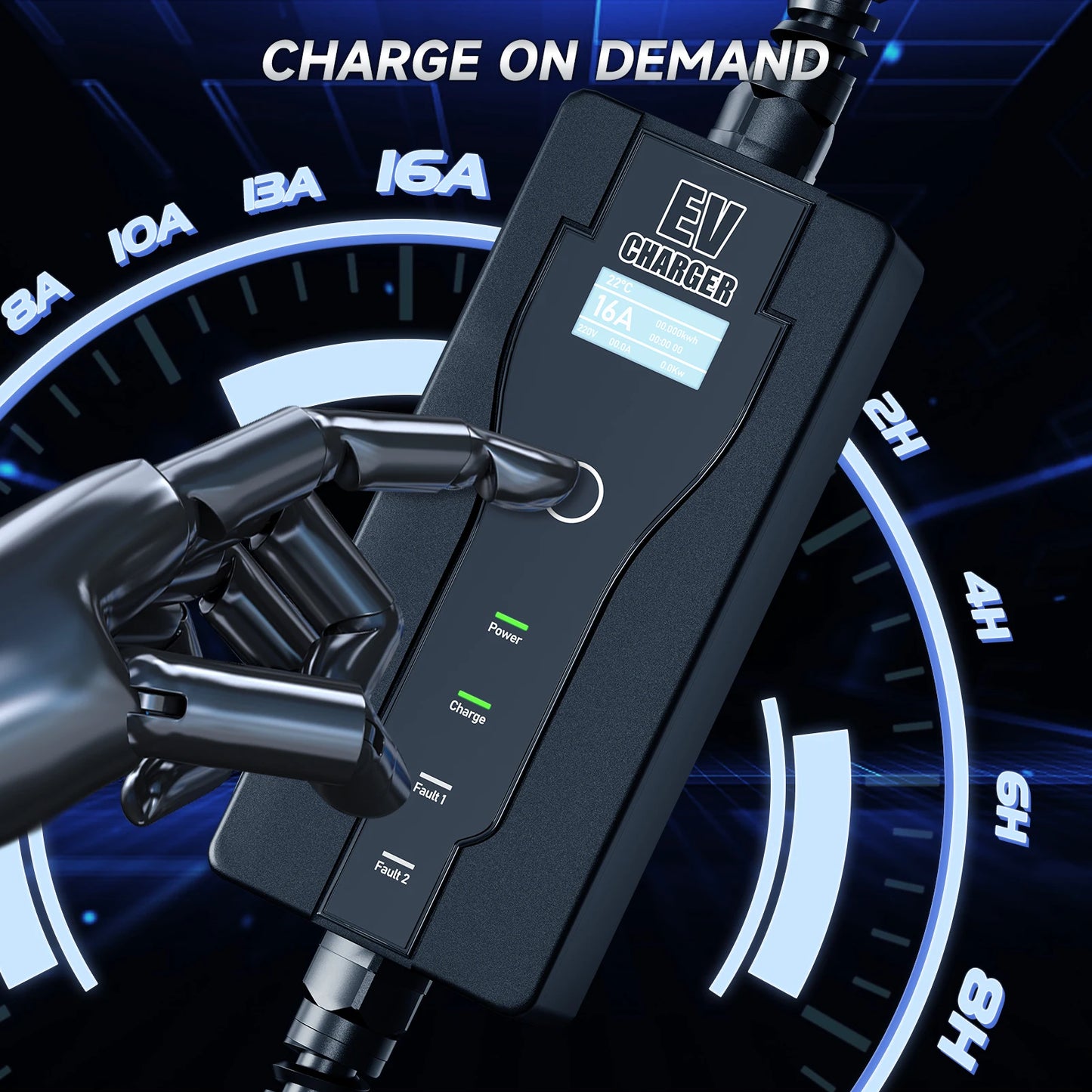 3.5KW Portable EV Charger