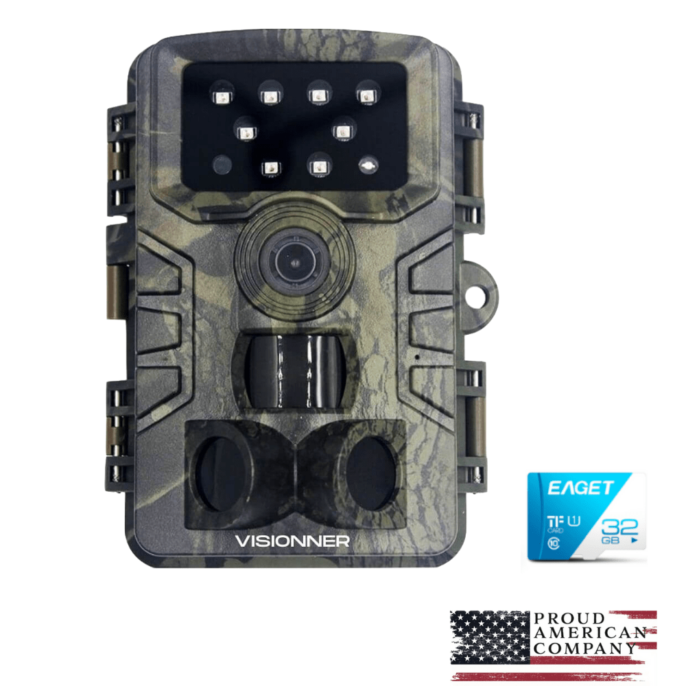 21x VISIONNER Hunting Trail Camera + 21x 32GB SD Card - Visionner