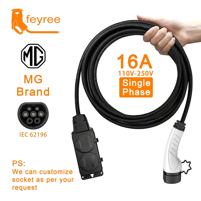 Premium Type 2 Portable EV Charger for Electric Cars