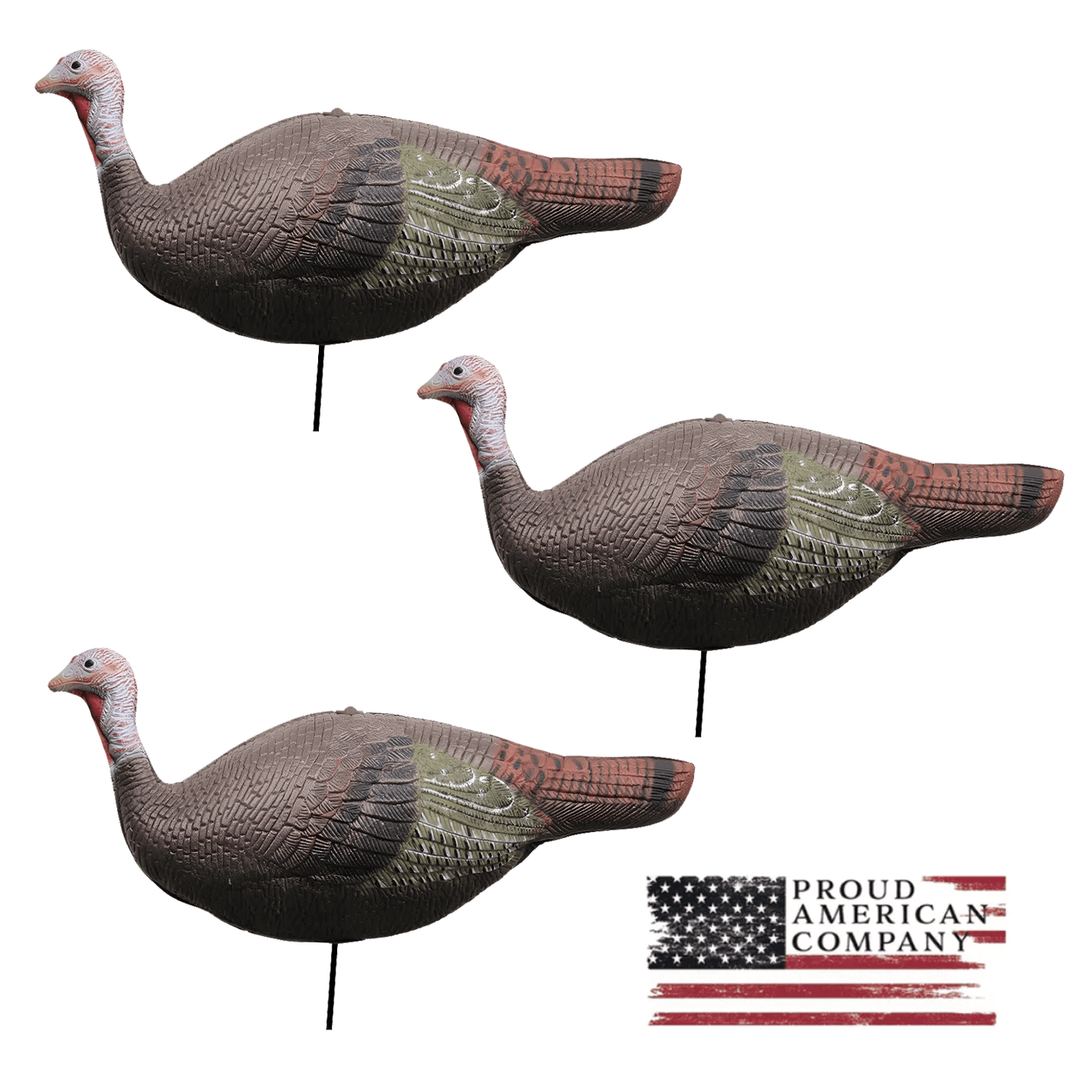 Turkey Decoys x3 - Visionner