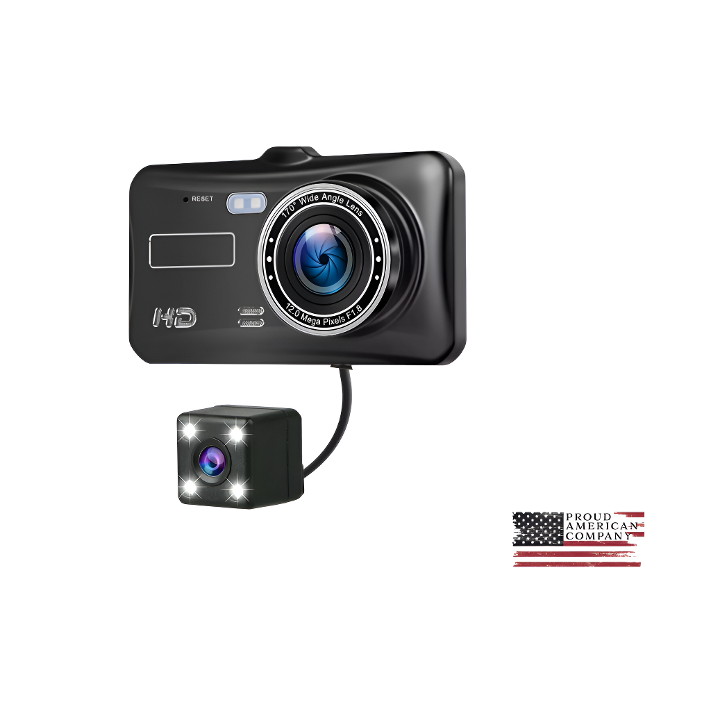 Front and Rear  CAR DVR Dash Cam