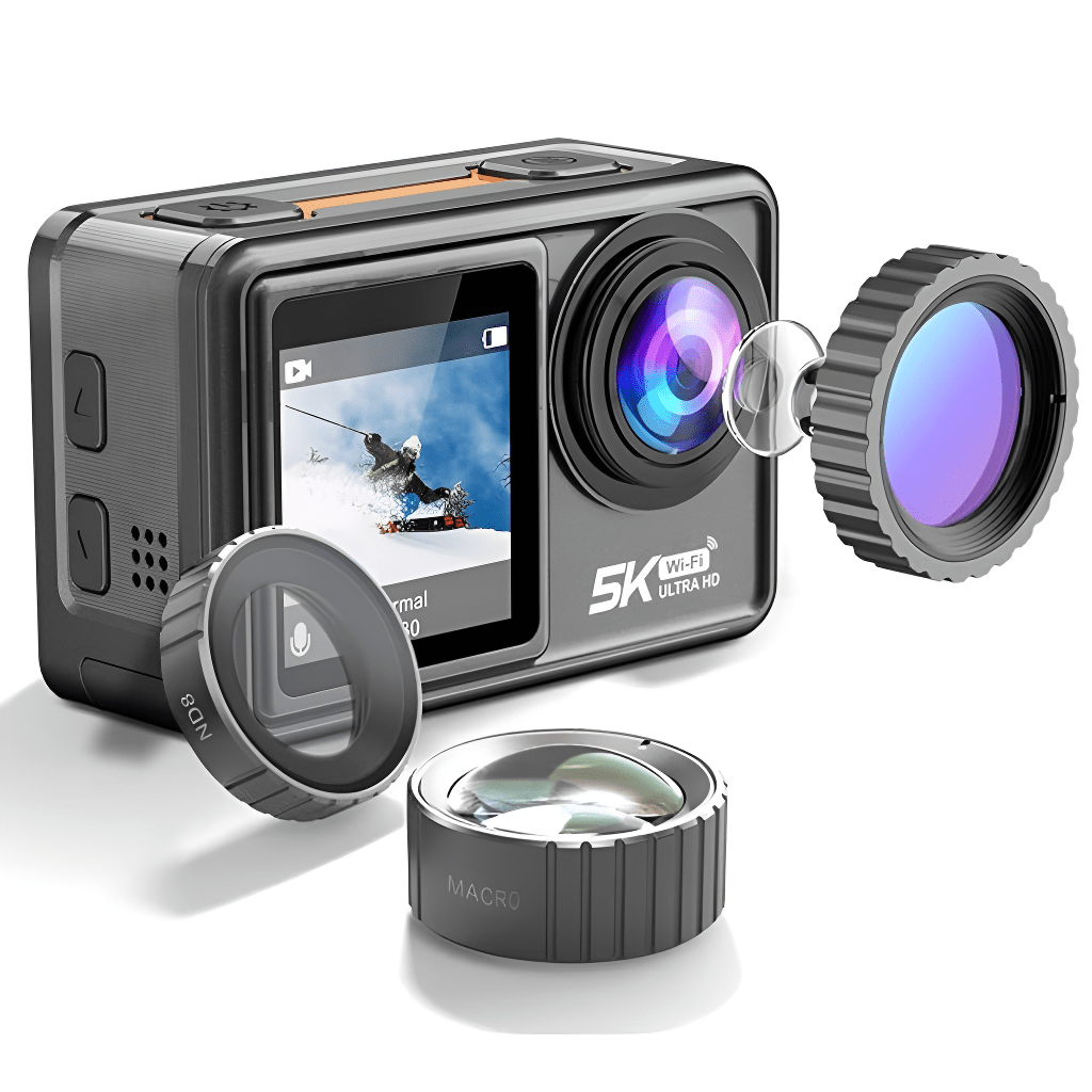 5K 4K60FPS Action Camera - Visionner