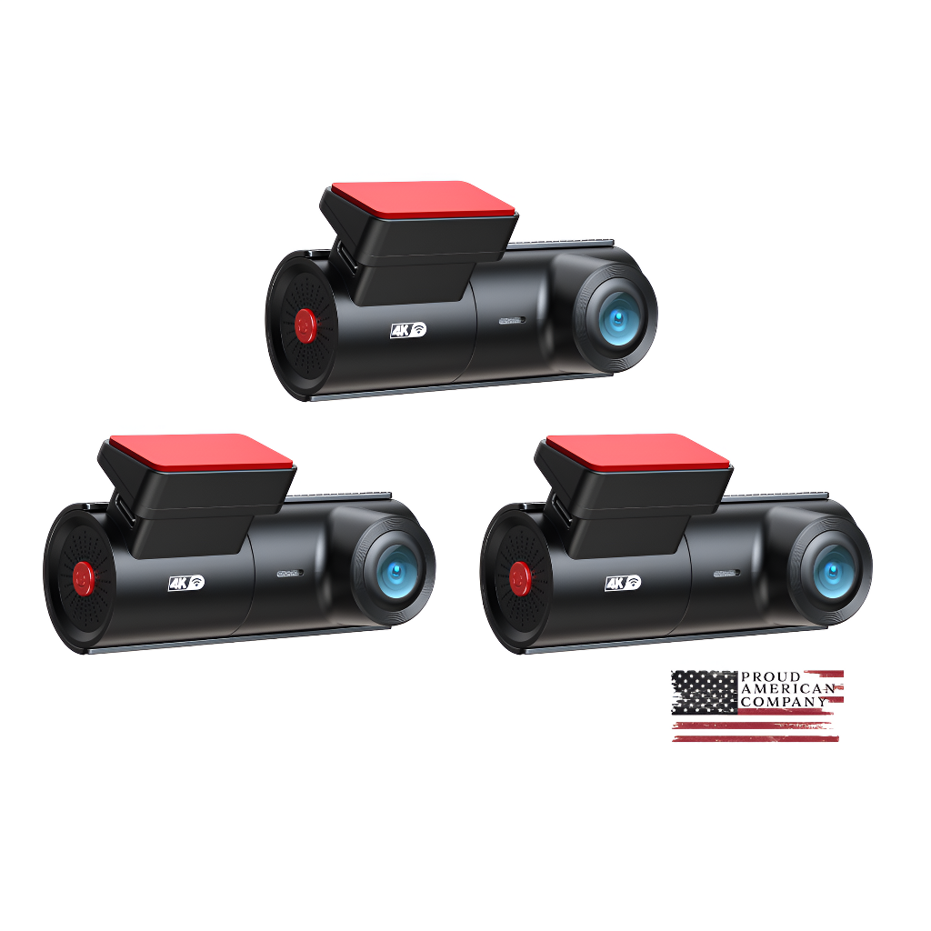 3x BEPOCAM ZD03 UHD 4K Mini Dash Cam