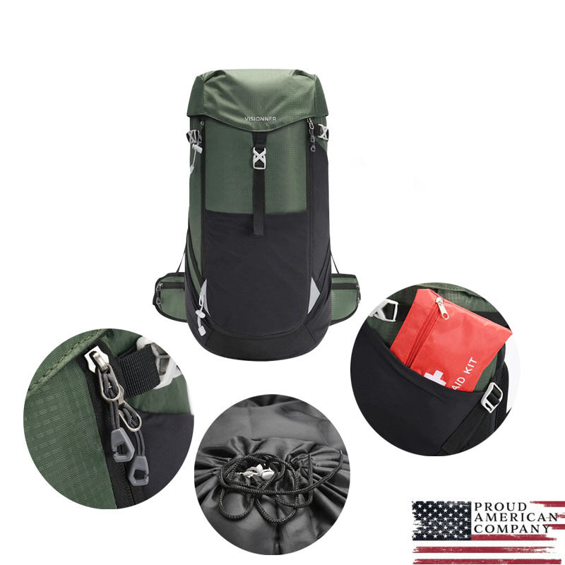 1x Waterproof Outdoor Backpack